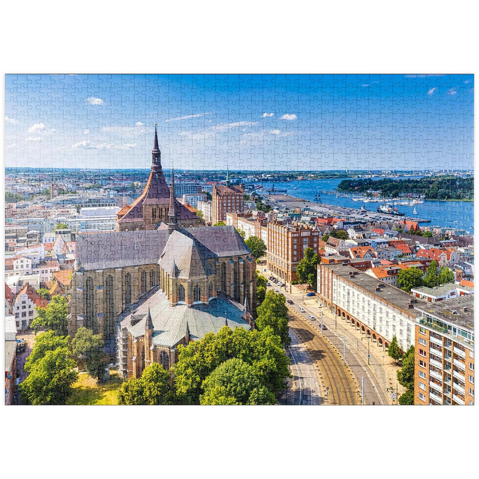 Пазл MyPuzzle Special Collection by Puzzle Galaxy Rostock on a Sunny Summer Day 1000 деталей, фото №1 Пазл MyPuzzle Special Collection by Puzzle Galaxy Rostock on a Sunny Summer Day 1000 деталей, фото №1