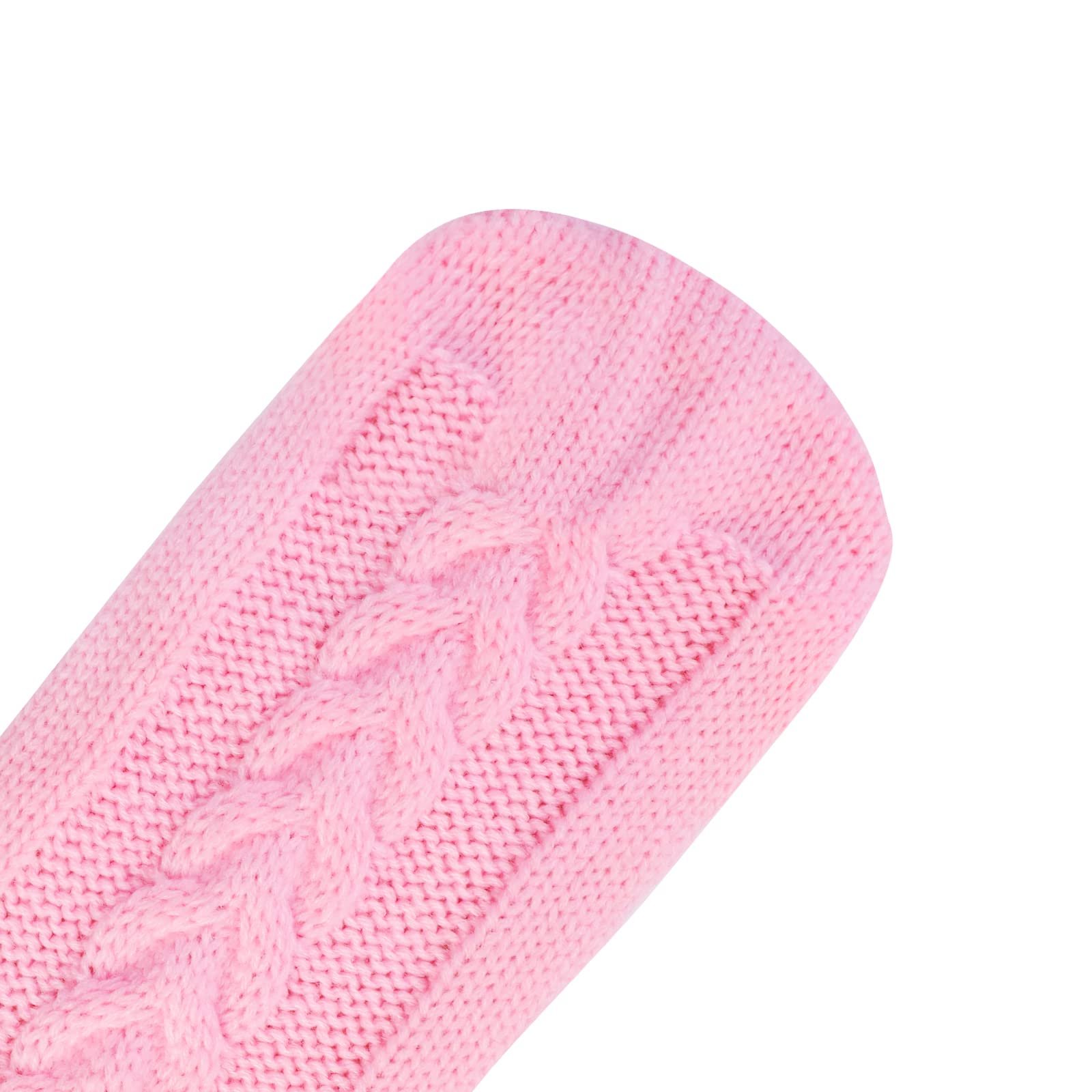 Гольфы LittleForBig выше колена, экстра длинные гетры, вязаные носки с кабельной вязкой, 85 см, фото №4