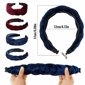 Обруч Бархатный с Узлами synthetic.ua - Фото 1