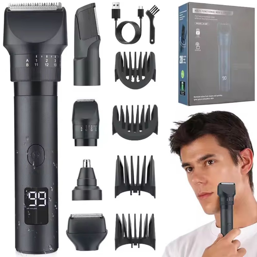 Тример Xiaomi JK-881 5в1 Trimmer Set, фото №14