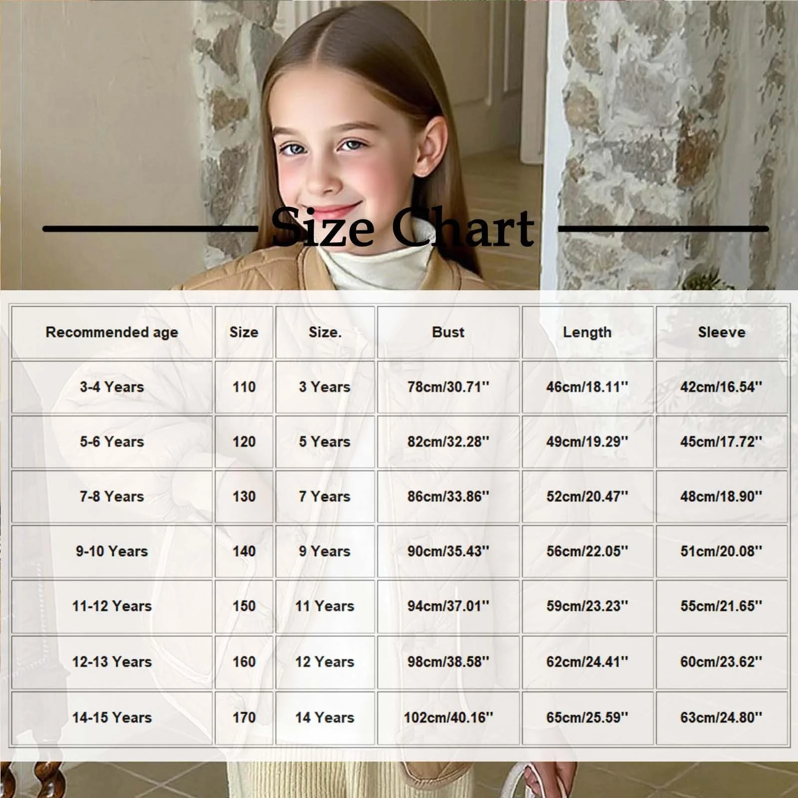 Куртка стьобана SYDUZAX для дівчат, фото №7