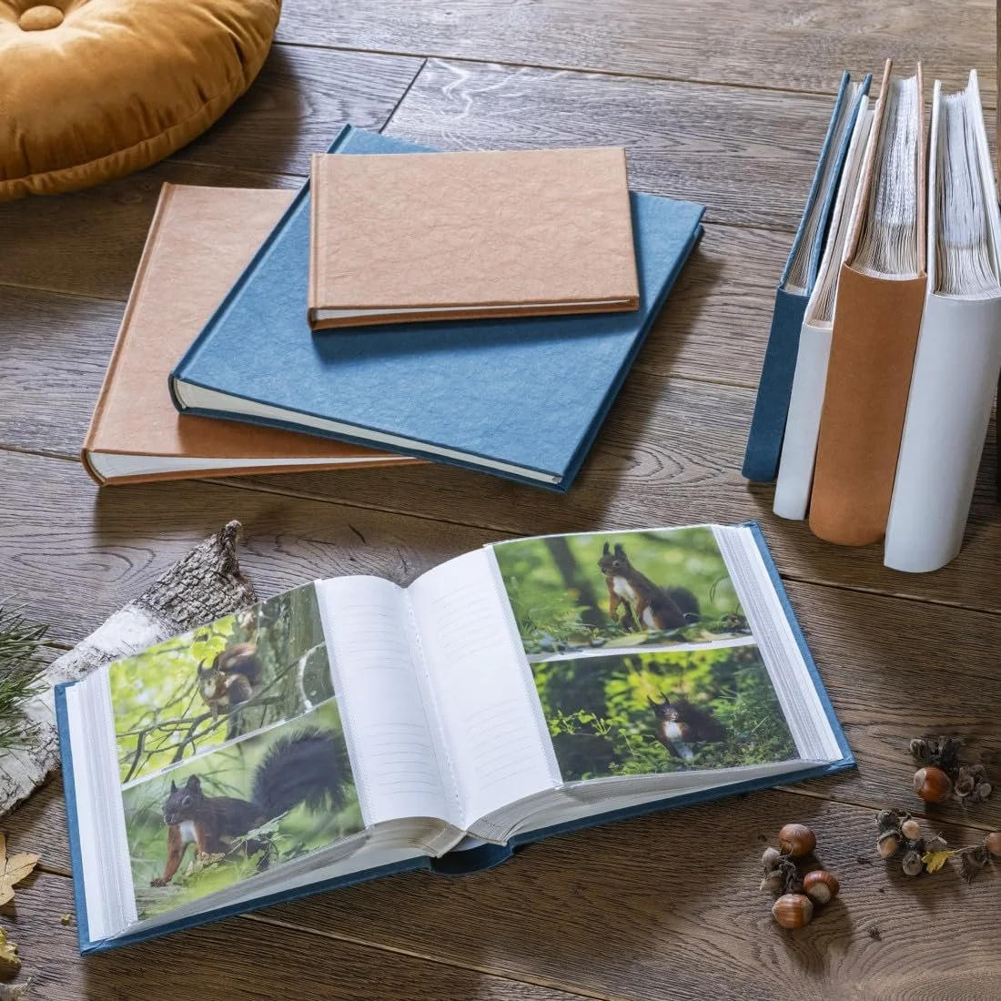 Фотоальбом Hama Wrinkled 24x17 см синий, фото №5 Фотоальбом Hama Wrinkled 24x17 см синий, фото №5