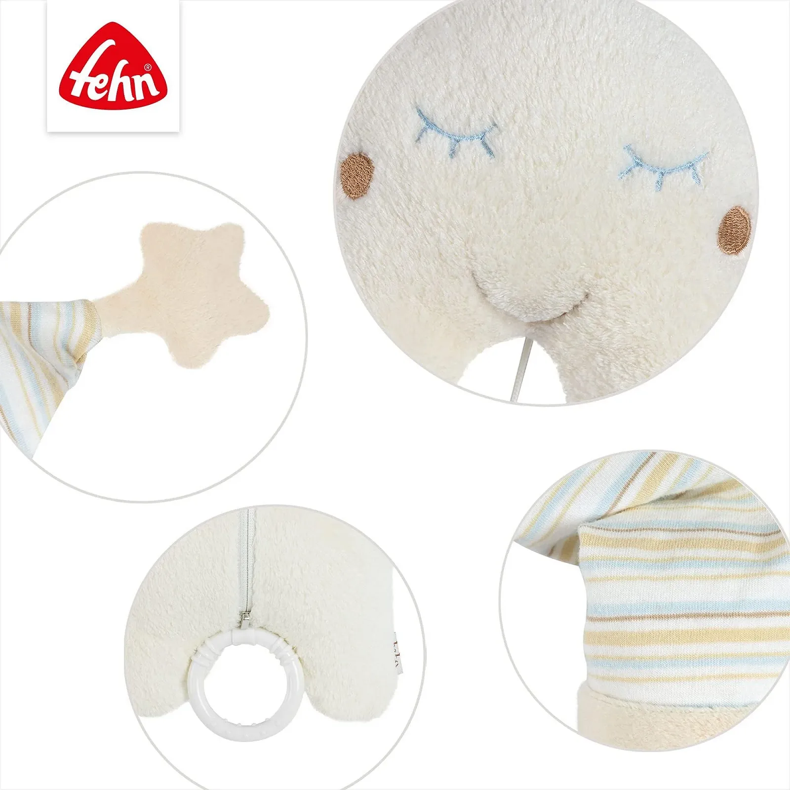 Музичний годинник Fehn Babylove Зірка 20 см, фото №3