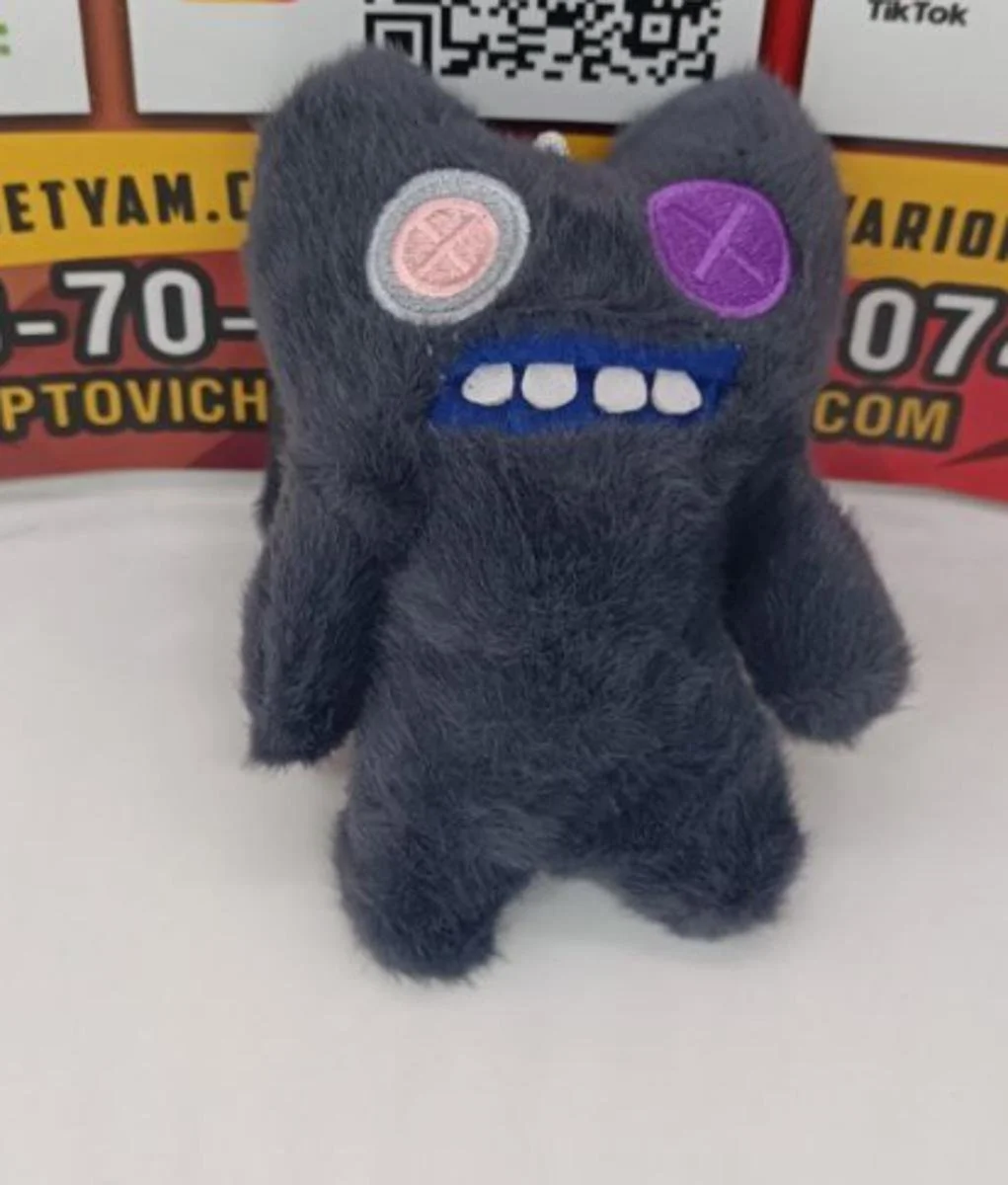 Браслет на руку Фуглер Fuggler Monster чорний монстр іграшка для дітей м'яка іграшка 13,5 см, фото №4 Браслет на руку Фуглер Fuggler Monster чорний монстр іграшка для дітей м'яка іграшка 13,5 см, фото №4