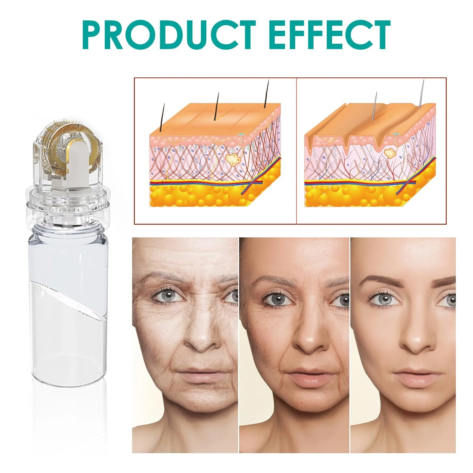 Дермаролер Hydra Needle 64 Pin, 0,5 мм, фото №3