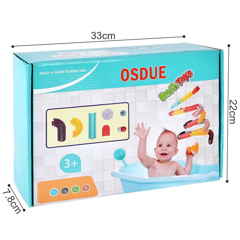 Игрушка для ванны OSDUE, Водная с мраморным треком и присоской., фото №9 Игрушка для ванны OSDUE, Водная с мраморным треком и присоской., фото №9