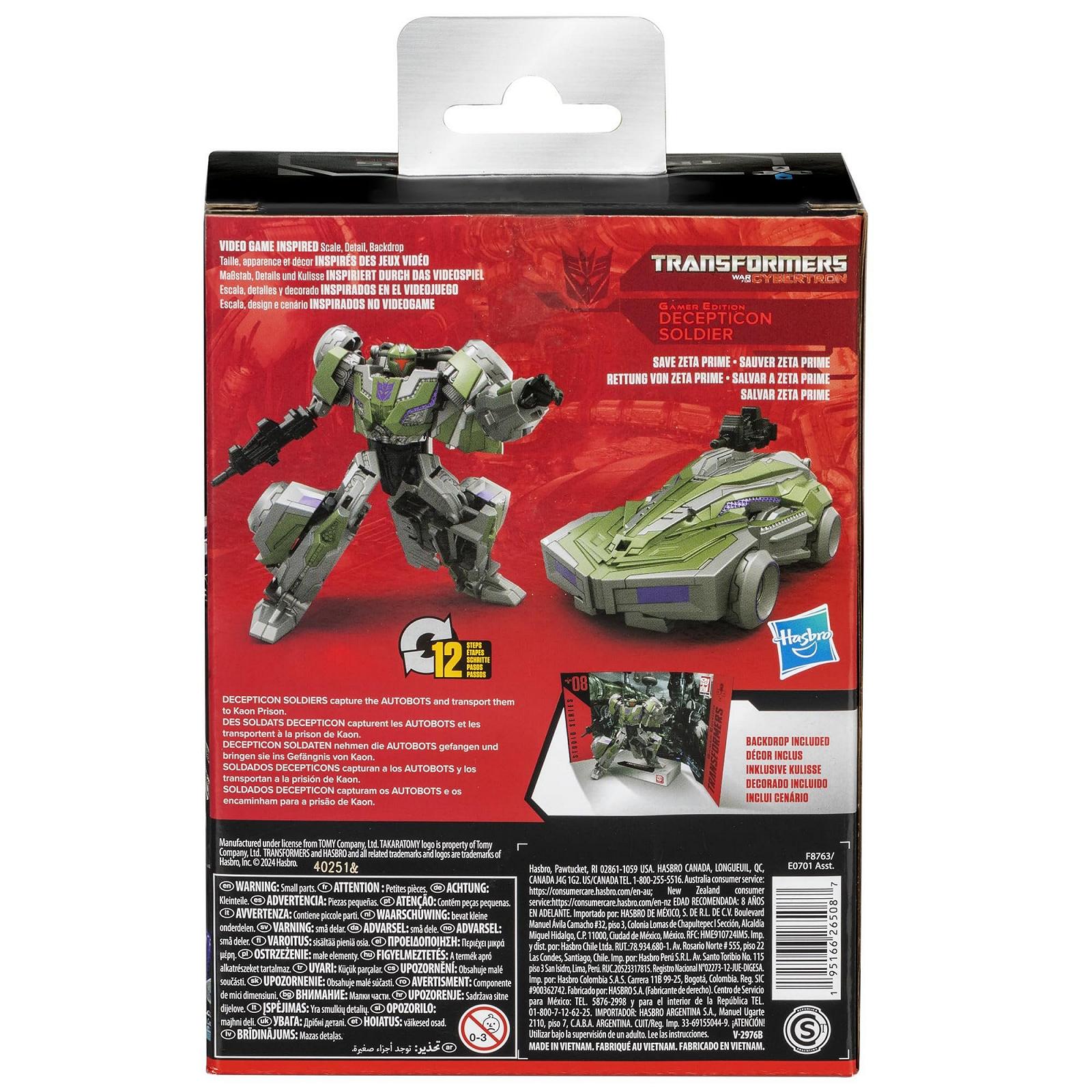 Трансформер Decepticon Серии Studio DLX WFC, фото №5