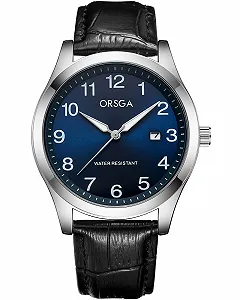 Часы CIVO Мужские Аналоговые Кожаный Ремешок из Нержавеющей Стали Водонепроницаемые Люминесцентные Дата Классические Бизнес Кварцевые - Фото 1