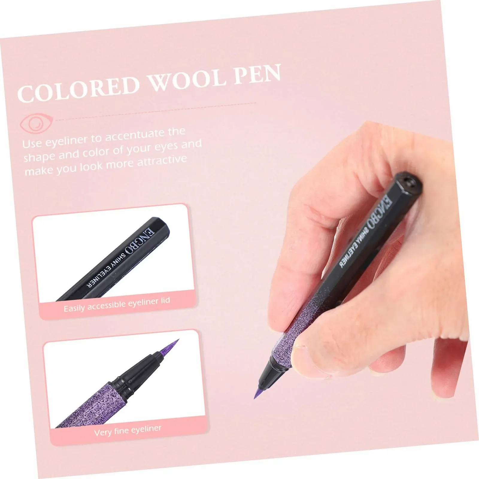 Підводка Angoily Перламутрова Фіолетовий, фото №6 Підводка Angoily Перламутрова Фіолетовий, фото №6