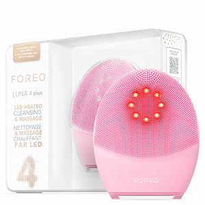 Щітка для обличчя FOREO LUNA 4 plus - Інфрачервона терапія ближнього діапазону + LED терапія червоним світлом - Глибоке термальне очищення обличчя - Антивіковий мікрострумовий пристрій для обличчя - Для нормальної шкіри - Фото 1