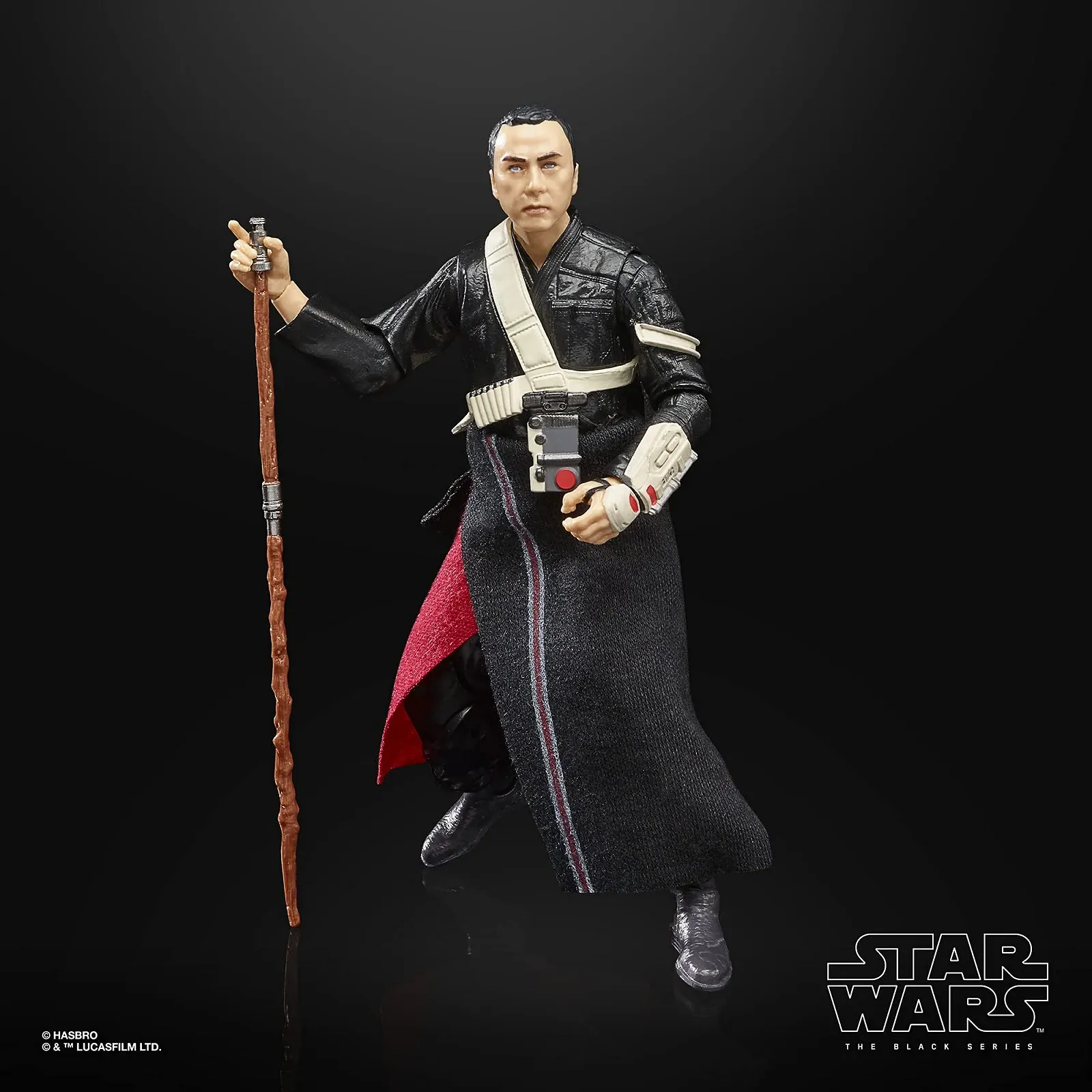 Аксессуар Hasbro Star Wars The Black Series Chirrut Îmwe F28925L00 Разноцветный, фото №6