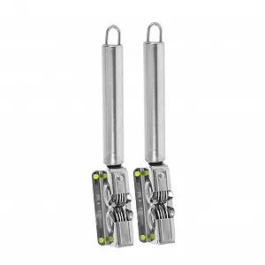 Точилка для ножів та ножиць Angoily 2 шт. Нержавіюча сталь Срібляста - Фото 1