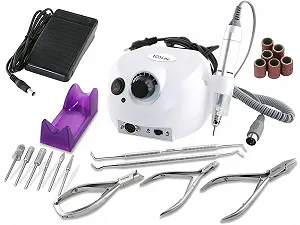 Професійний пристрій для манікюру та педикюру Фрезерний 30 000 обертів з алмазним шліфувальним кругом - Фото 1