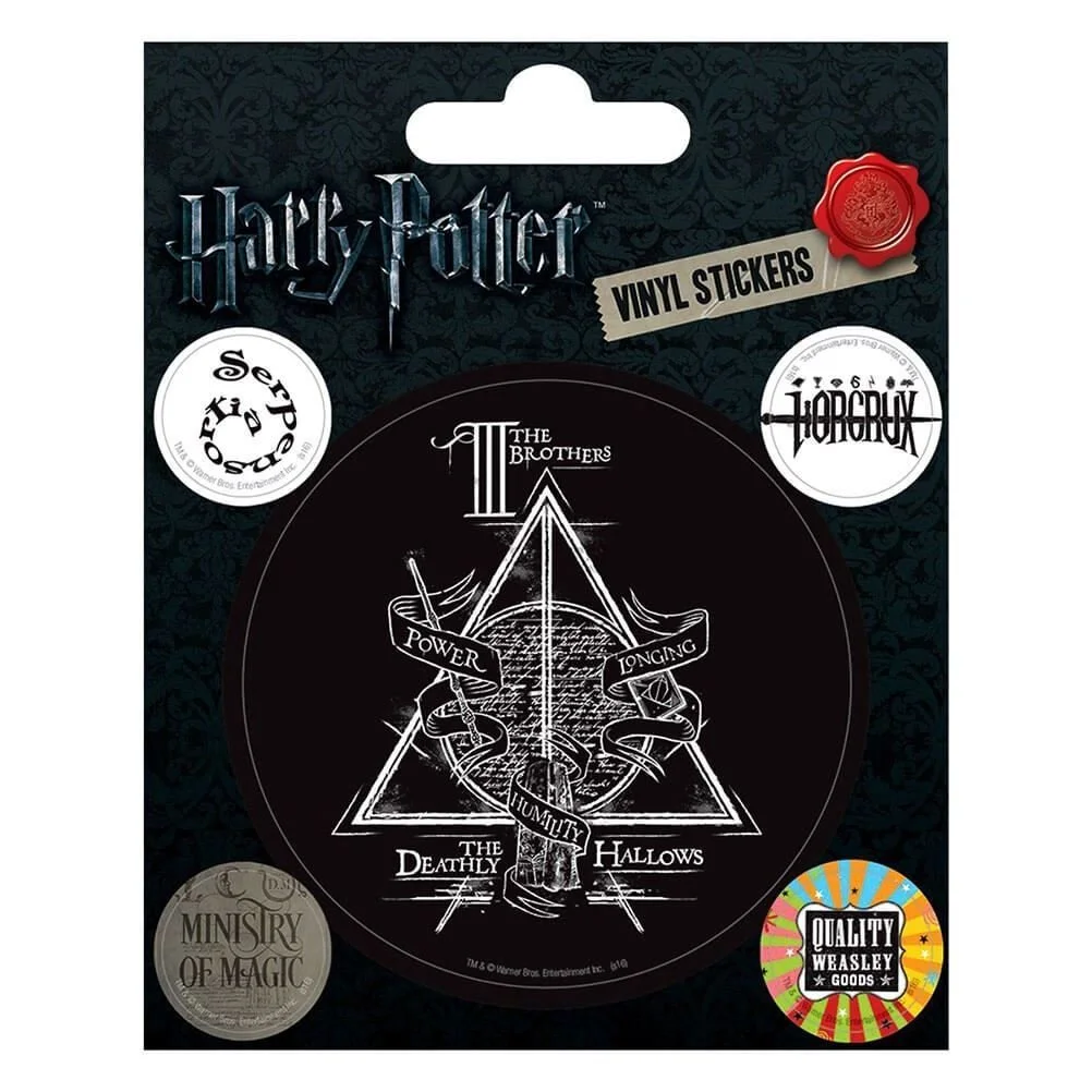 Вінілові наклейки Pyramid International Harry Potter (Symbols) 10 x 12.5 x 1.3 см, Різнокольоровий, фото №1