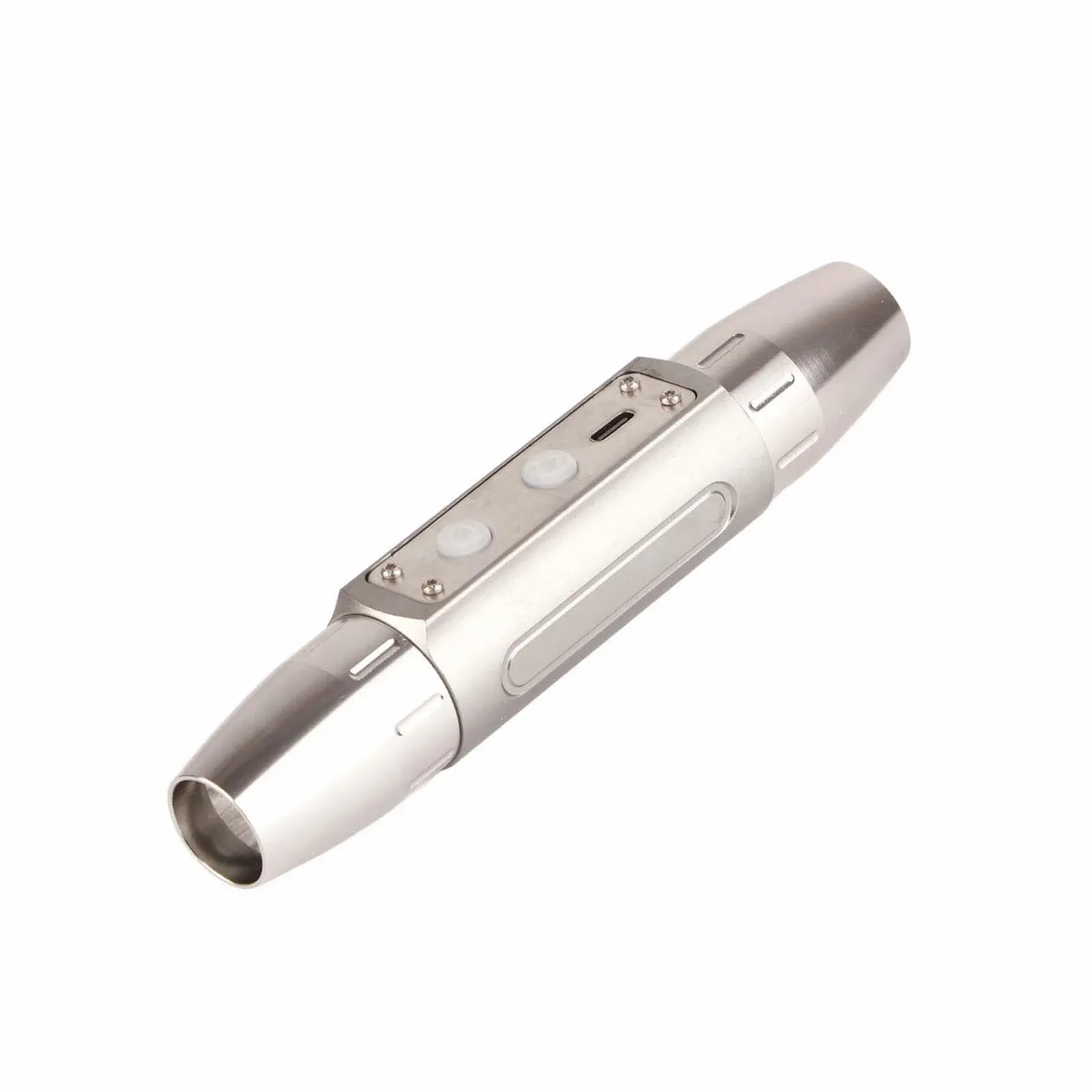 Фонарик plplaaoo Dual Ends 6 Lights Электрический фонарик Обнаружение флуоресценции для идентификации ювелирных изделий Нержавеющая сталь Алюминиевый сплав 15 см 265 г, фото №6 Фонарик plplaaoo Dual Ends 6 Lights Электрический фонарик Обнаружение флуоресценции для идентификации ювелирных изделий Нержавеющая сталь Алюминиевый сплав 15 см 265 г, фото №6