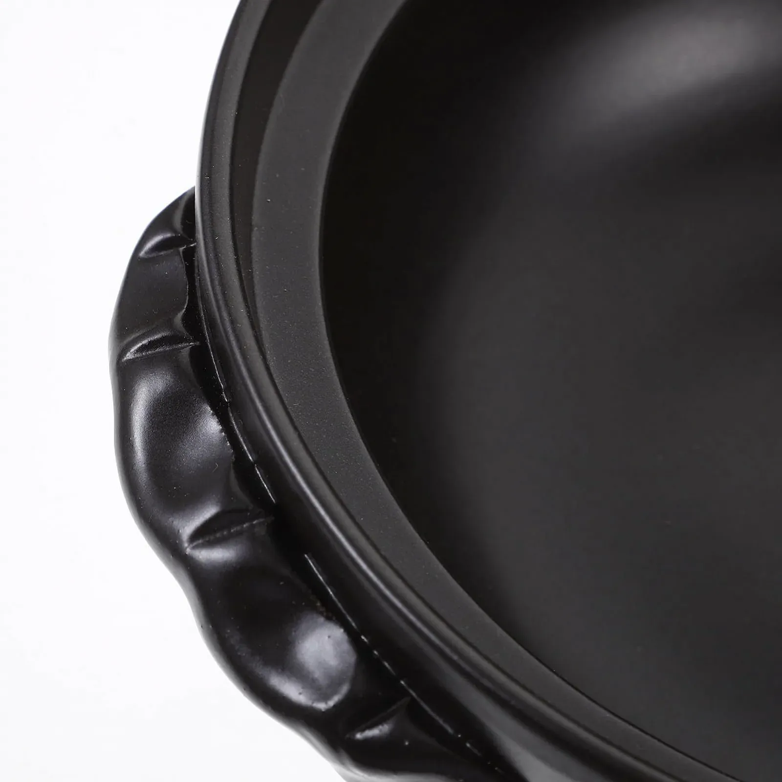 Каструля керамічна з двома ручками антипригарна стійка до подряпин для плити та дому, фото №8