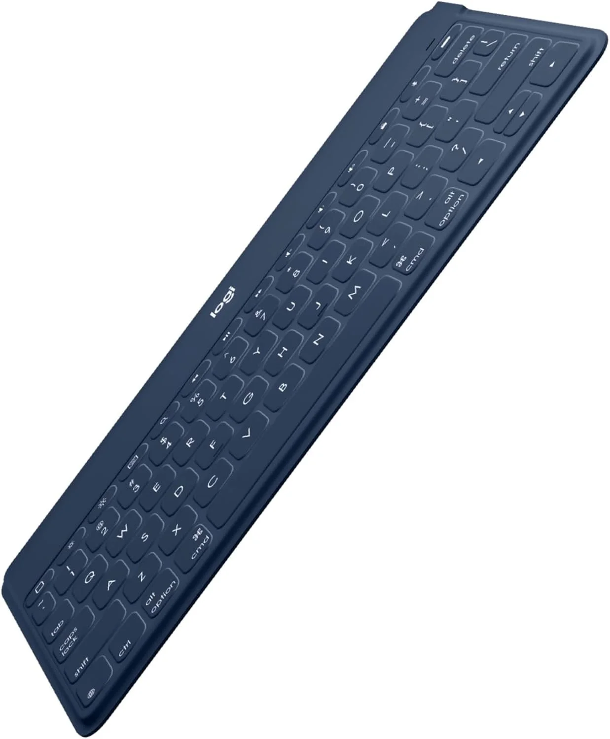 Бездротова клавіатура Logitech Keys-to-Go / Мембранна / Bluetooth / Blue, фото №2 Бездротова клавіатура Logitech Keys-to-Go / Мембранна / Bluetooth / Blue, фото №2