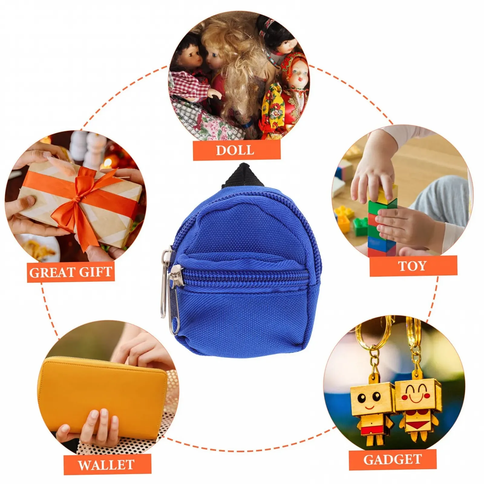 Кукольная ткань HEMOTON Мини-рюкзак, фото №5 Кукольная ткань HEMOTON Мини-рюкзак, фото №5