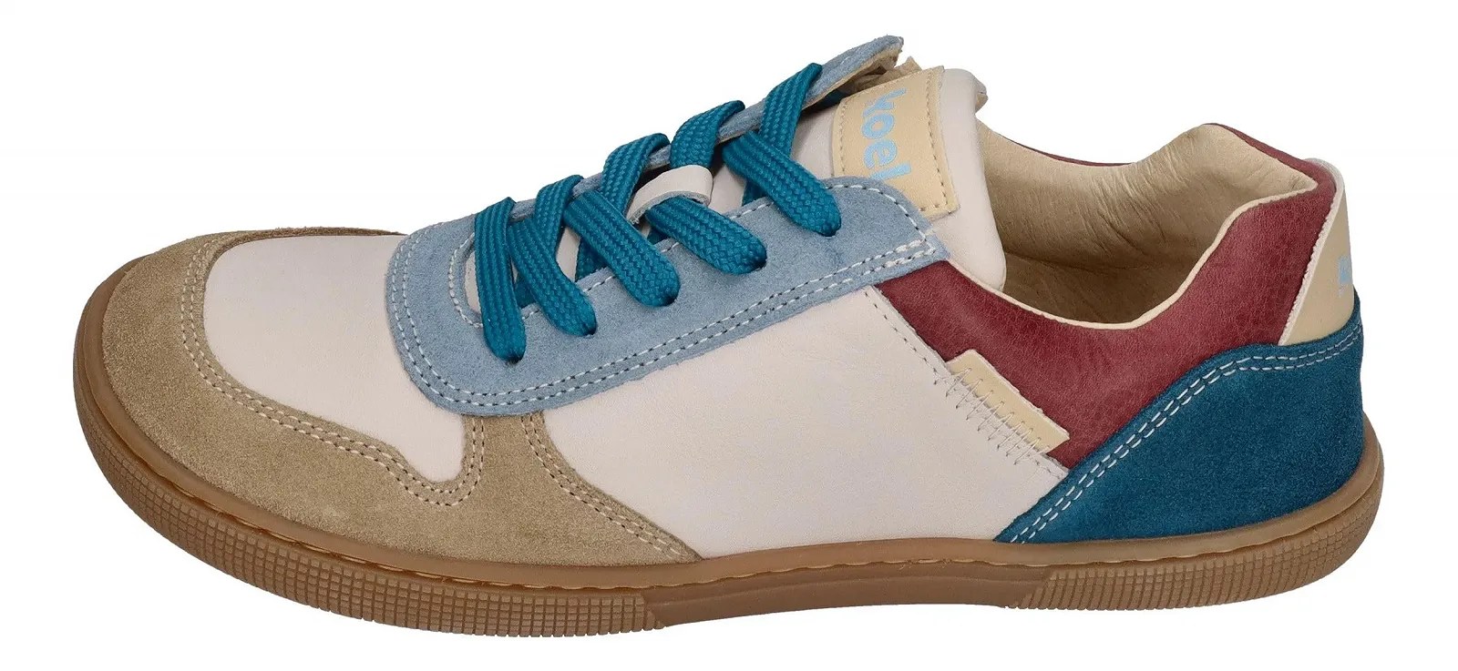 Дитячі босоніж взуття KOEL Кросівки Date Suede Бежевий, фото №2 Дитячі босоніж взуття KOEL Кросівки Date Suede Бежевий, фото №2