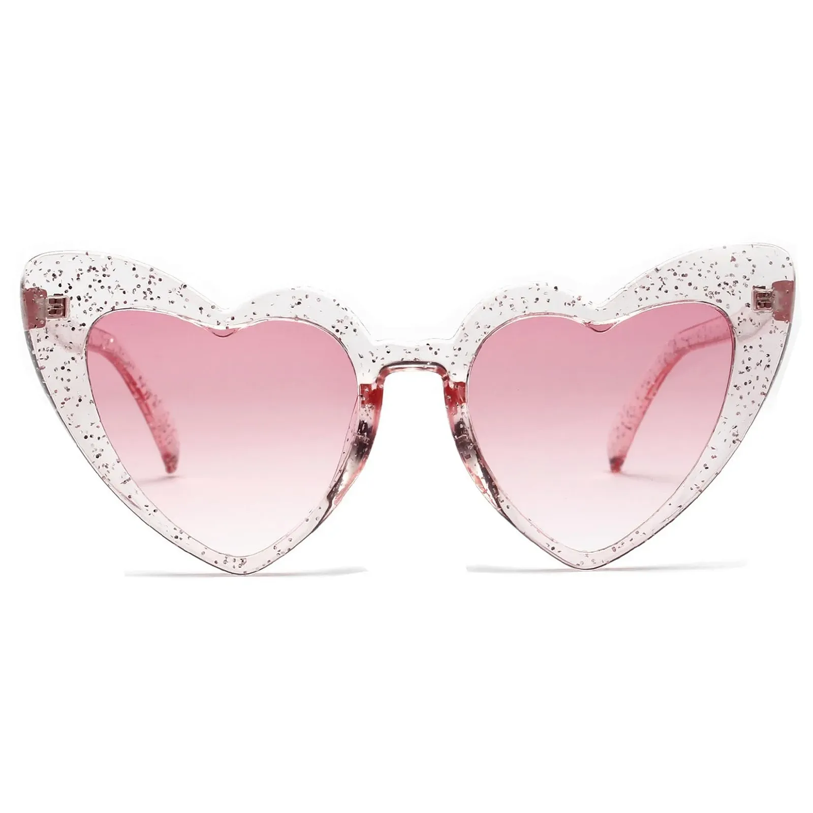 Сонцезахисні окуляри Серце JCTAIFOO Вінтаж Cat Eye Ретро Стиль Мод Хіпі для вечірки, фото №2