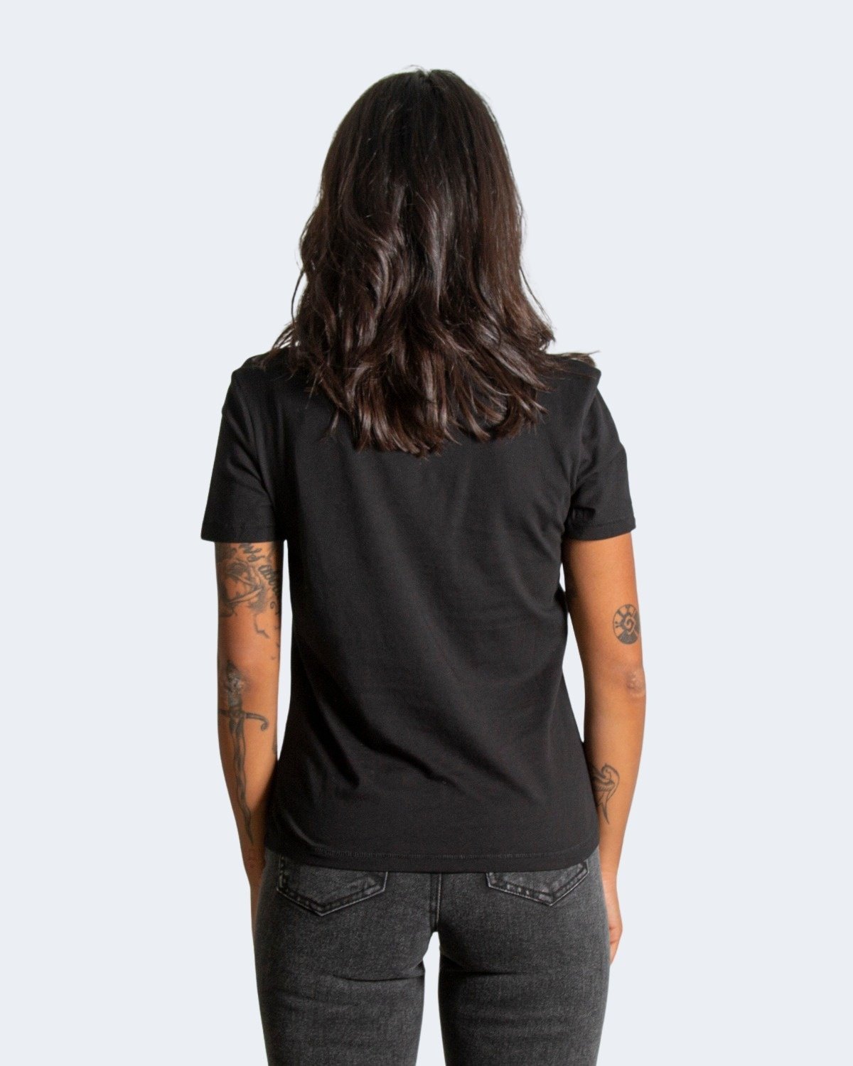 Футболка ONLKITA LIFE REG WINGS TOP JRS 15247249--Print:HEART ONLY Чорний S, фото №2