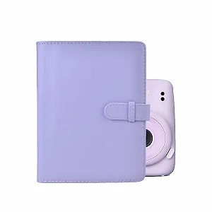 Фотоальбом MUZIRI KINOKOO 256 кишень 3 дюйми Purple - Фото 1