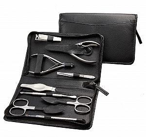 Набір для манікюру Sonnenschein by Hans Kniebes, 9 предметів, чорний ціна на synthetic.ua - Фото 1 Набір для манікюру Sonnenschein by Hans Kniebes, 9 предметів, чорний synthetic.ua - Фото 1