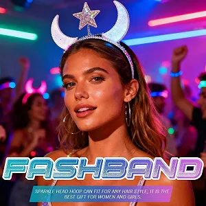 Обруч для волос со светодиодной звездой synthetic.ua - Фото 1