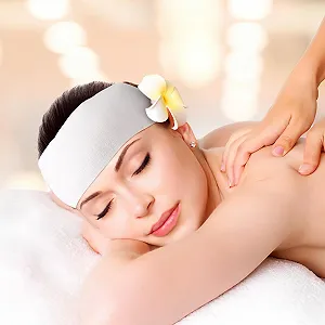 Повязка на голову одноразовая Healeved для спа-процедур synthetic.ua - Фото 1