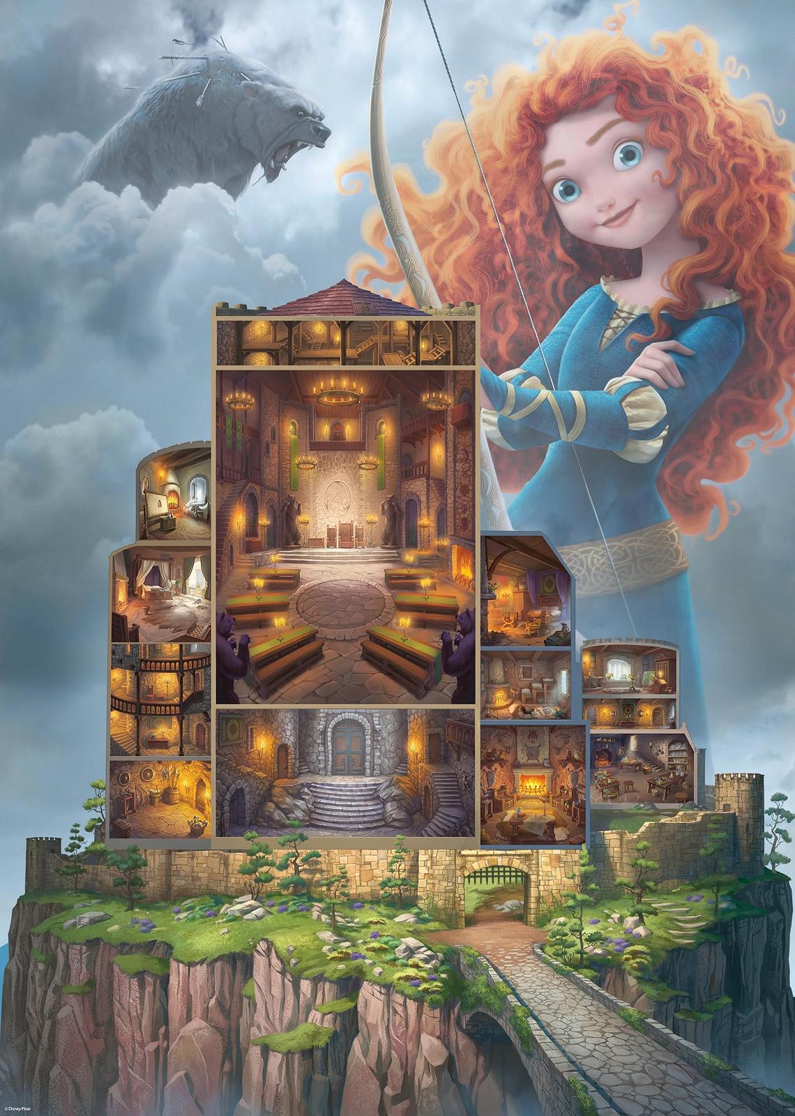 Пазл Ravensburger Disney Merida 12000263 1000 елементів 14+, фото №1