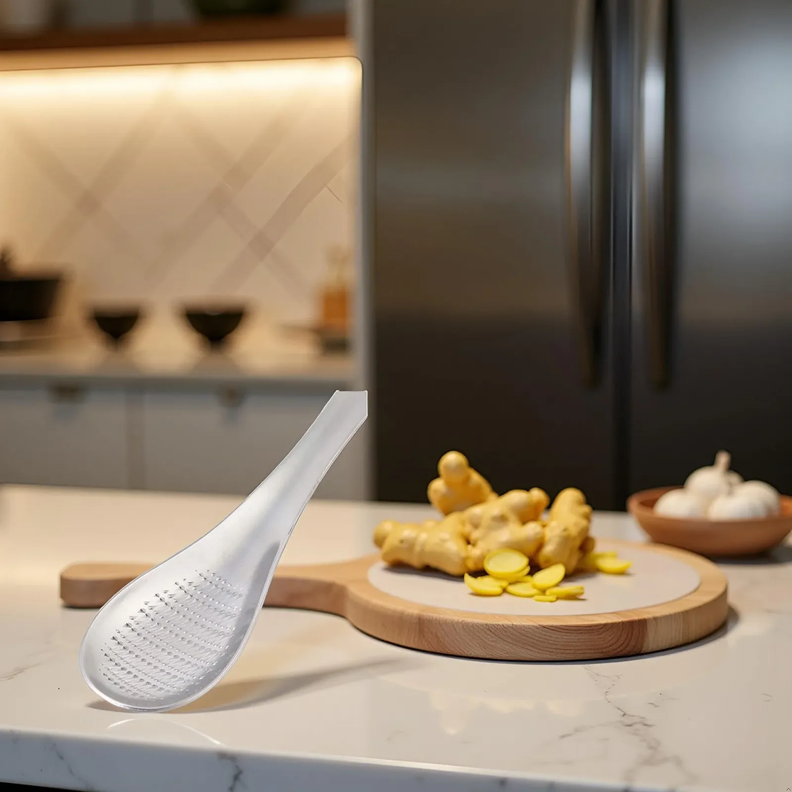 Терка кухонна з нержавіючої сталі у формі ложки для фруктів, фото №7