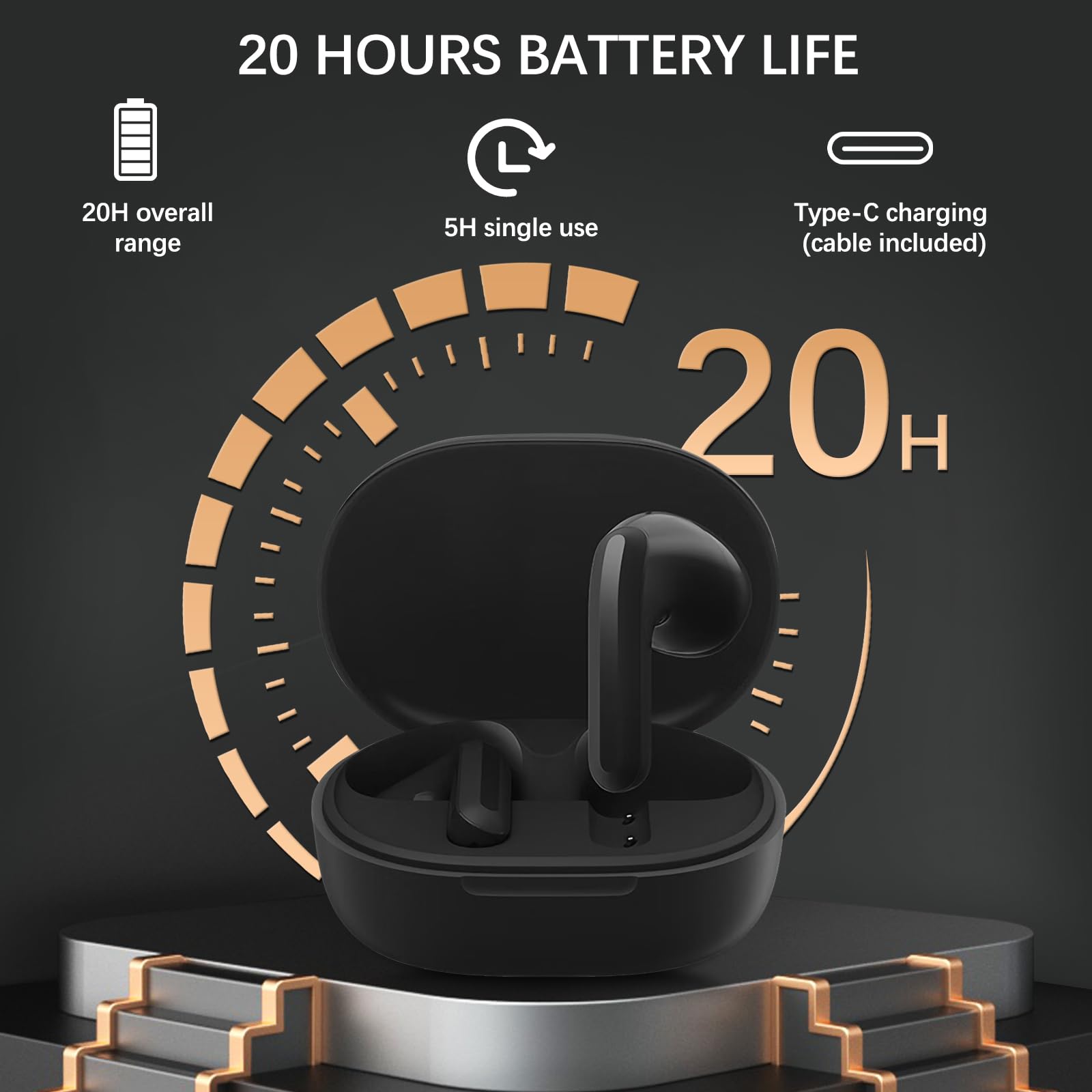 Наушники Mi Redmi Buds 4 Lite Внутриканальные Bluetooth 5.3 AI шумоподавление Время работы до 20 часов Беспроводная зарядка Быстрое подключение Google Динамический драйвер 12 мм Водонепроницаемость IP54, фото №2