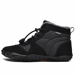 Кроссовки AONEGOLD Barefoot Зимние Мужские/Женские Черный synthetic.ua - Фото 1
