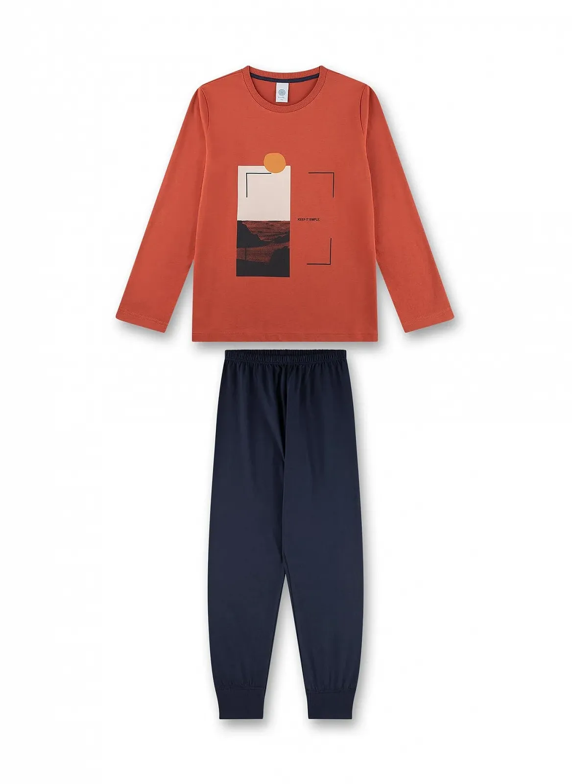 Піжама Sanetta для хлопчиків Червоний, фото №1