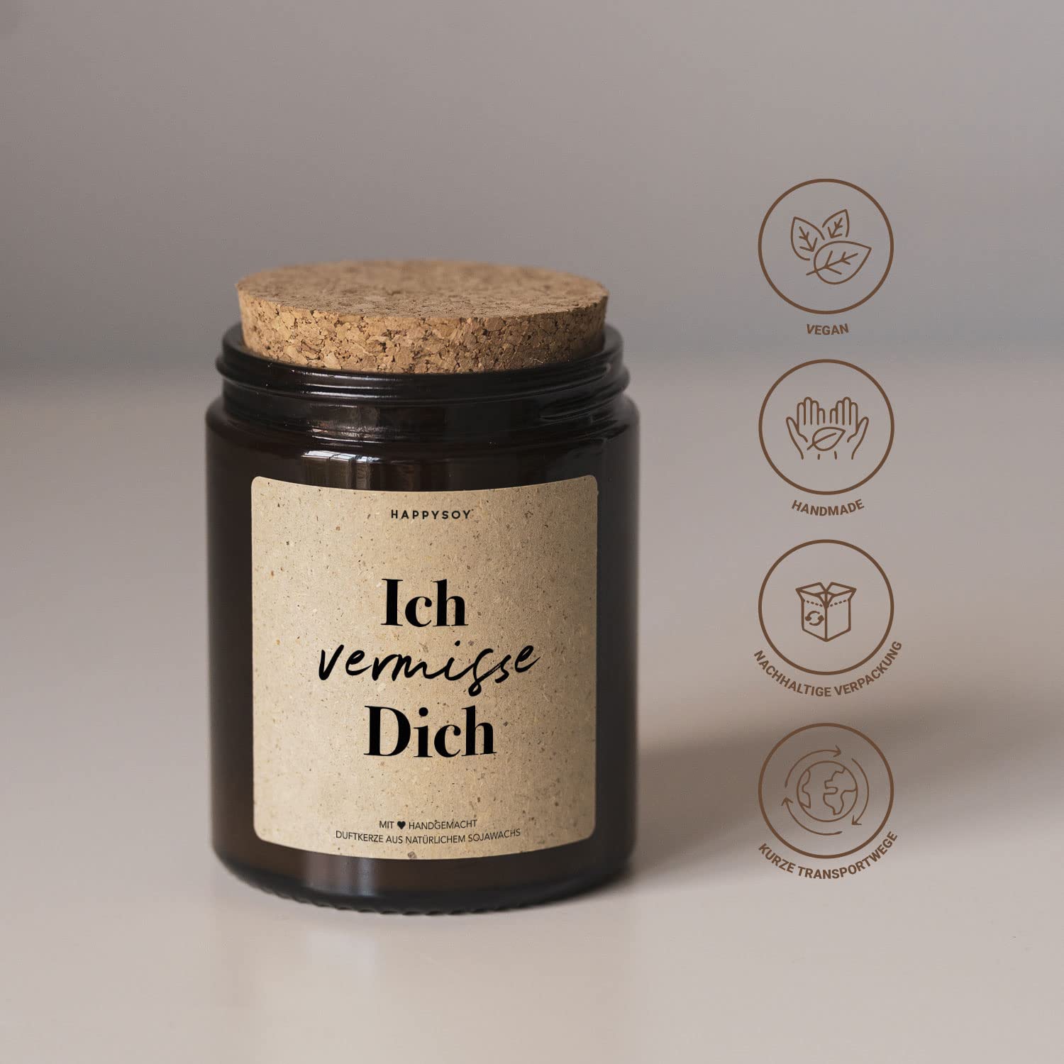 Свеча Happysoy Подарочная Ароматическая в стекле С надписью Натуральная Ручной работы, фото №6 Свеча Happysoy Подарочная Ароматическая в стекле С надписью Натуральная Ручной работы, фото №6