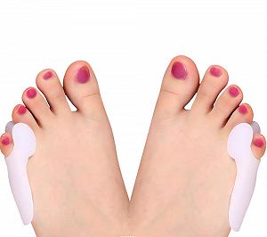 Роздільник для пальців Hallux Valgus Correction Gel Hallux Splint Small (12 шт.) synthetic.ua - Фото 1