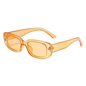 Сонцезахисні окуляри Прямокутні qinqilanqi-S Ретро Вінтажні Модні Вузькі UV400 90-х - Фото 1