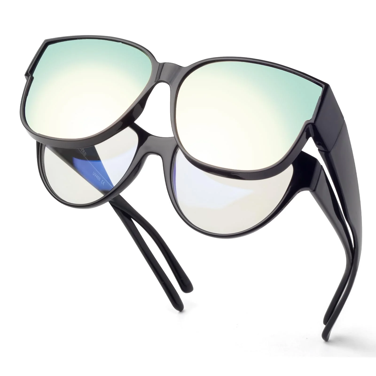 Поляризовані сонцезахисні окуляри для жінок Face Shadow для носіння поверх звичайних окулярів, UV400 захист, фото №1 Поляризовані сонцезахисні окуляри для жінок Face Shadow для носіння поверх звичайних окулярів, UV400 захист, фото №1