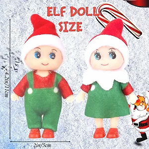 Набор Elfie Elvie кукол рождественских эльфов фигурки 11 см 5 см пластик мягкие цена на synthetic.ua - Фото 1 Набор Elfie Elvie кукол рождественских эльфов фигурки 11 см 5 см пластик мягкие synthetic.ua - Фото 1