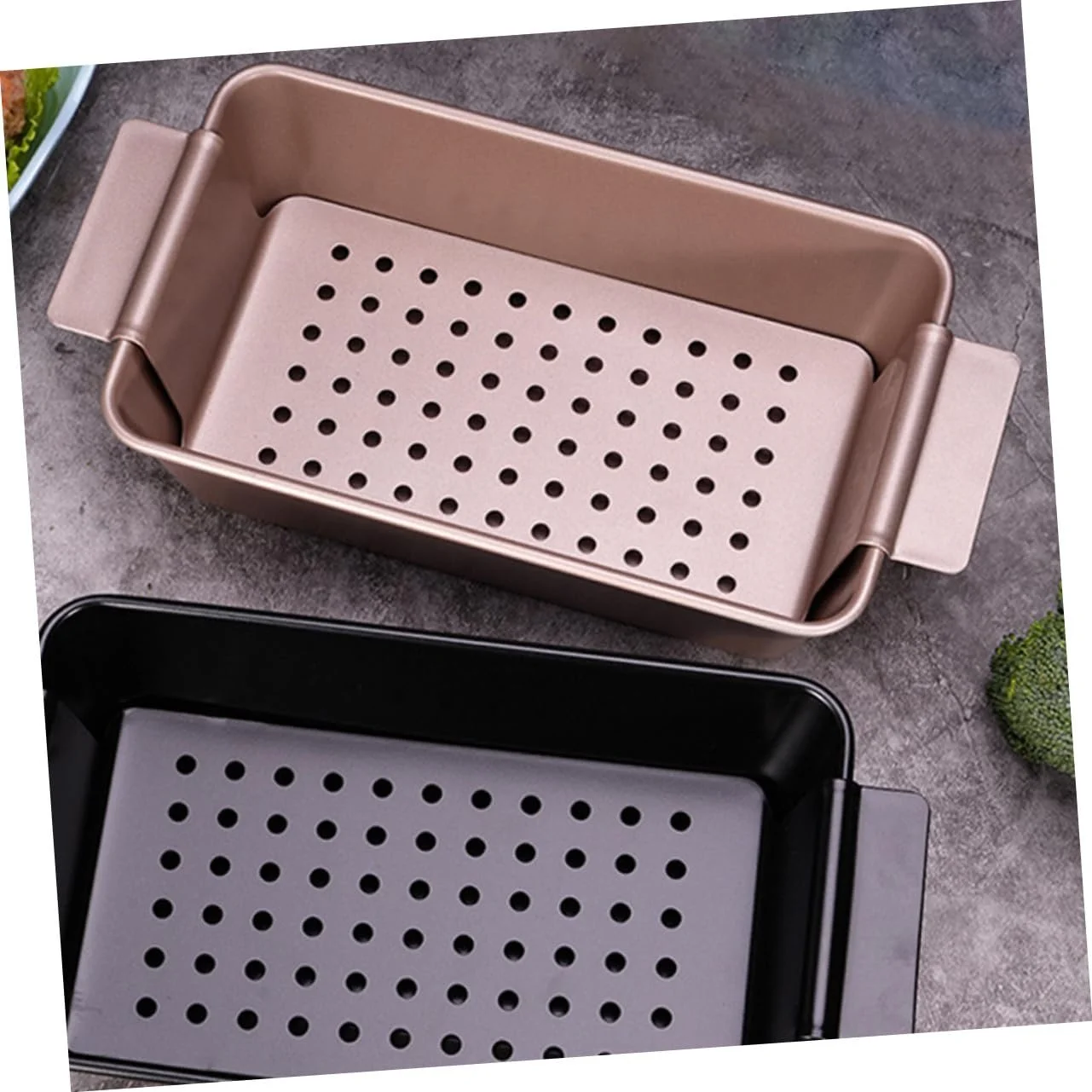 Форма для выпечки хлеба Veemoon Rose Gold углеродистая сталь с антипригарным покрытием большая розовая позолота, фото №7