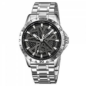 Годинник Skmei 9337SIBK Silver-Black - Фото 1