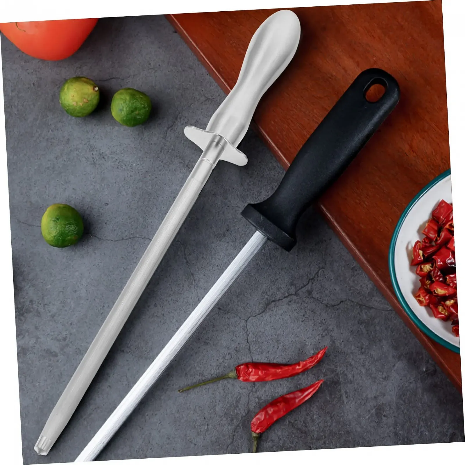 Мусат Mobestech Ergonomic Sharpening Rod нержавеющая сталь, фото №9