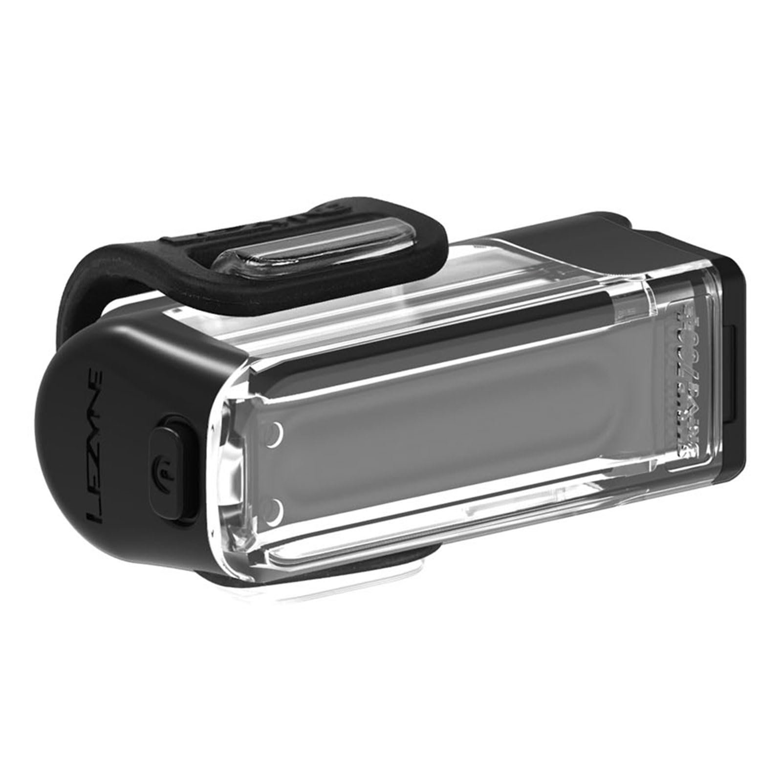Велосипедный фонарь LEZYNE Strip Drive Передний Перезаряжаемый 520mAh IPX7 Водонепроницаемый Белый LED Передний фонарь с несколькими режимами свечения и вспышки Силиконовый резиновый крепежный ремешок - 700/400 Люмен, фото №1