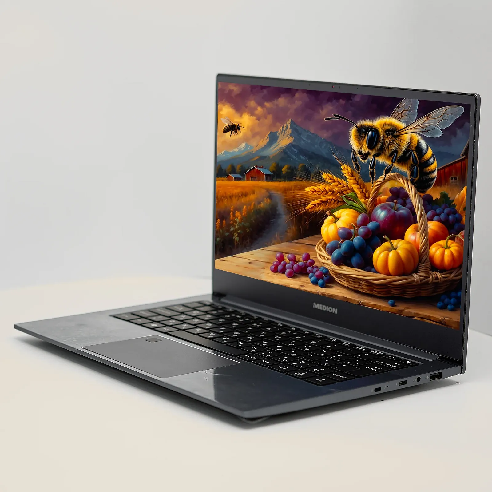 Ноутбук 14" Medion (Lenovo Group) X1T Core i5-1135G7 RAM 8 ГБ SSD 512 ГБ Iris Xe Graphics Металевий корпус, фото №3