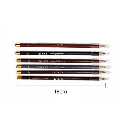 Карандаш для бровей Fashion 5 цветов черный серый, фото №6