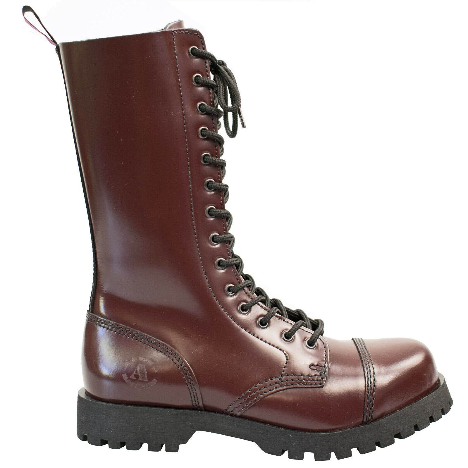 Черевики Alpha Rangers 14-Hole Шкіряні зі Сталевим Носком, фото №1