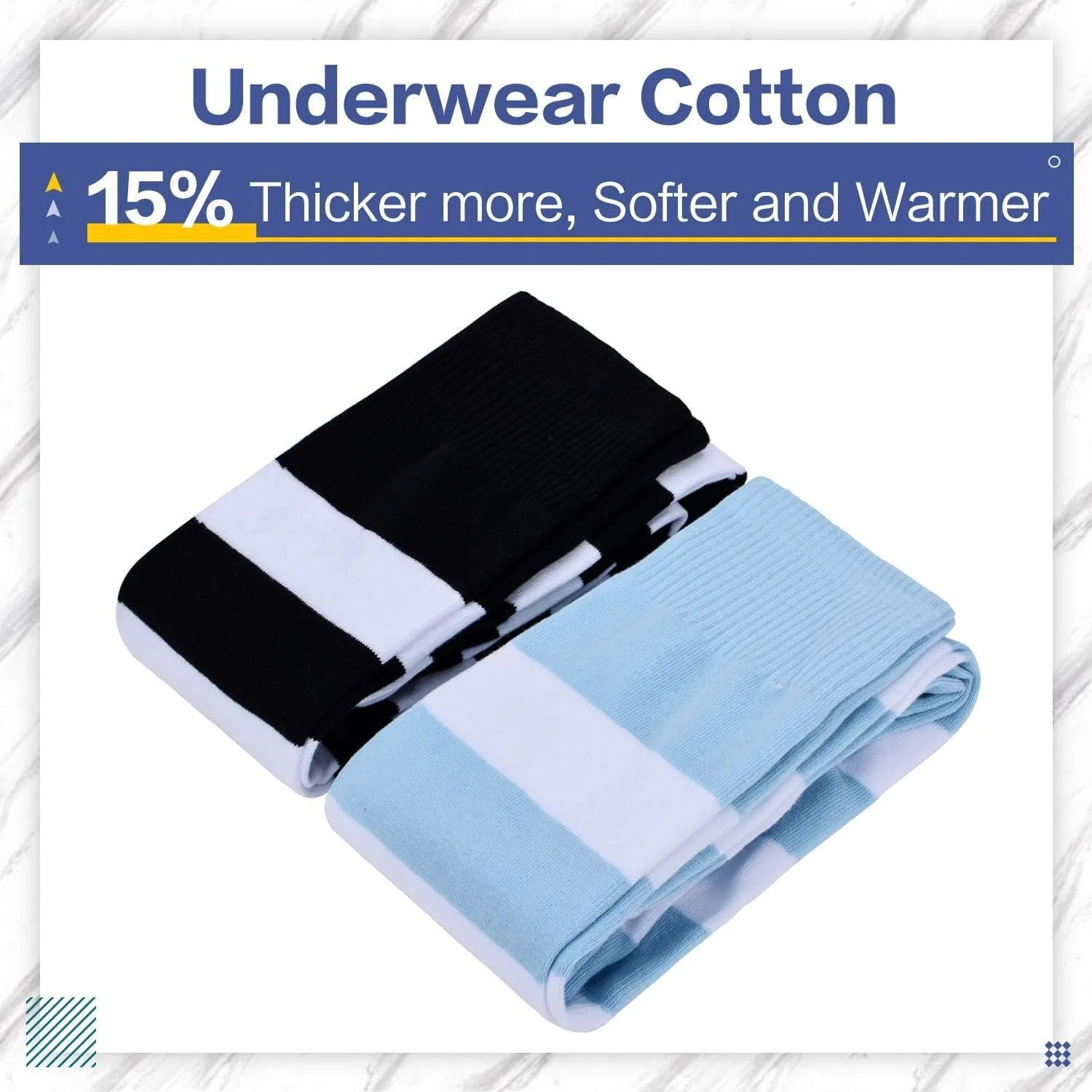 Високі шкарпетки DRESHOW Жіночі екстра довгі шкарпетки вище коліна, смугасті, повсякденні, фото №3