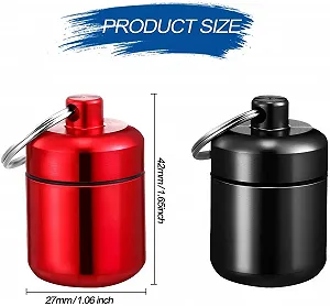 Брелок Eruinfang 4 шт. Водонепроникний брелок Портативний для подорожей, вулиці, кемпінгу synthetic.ua - Фото 1