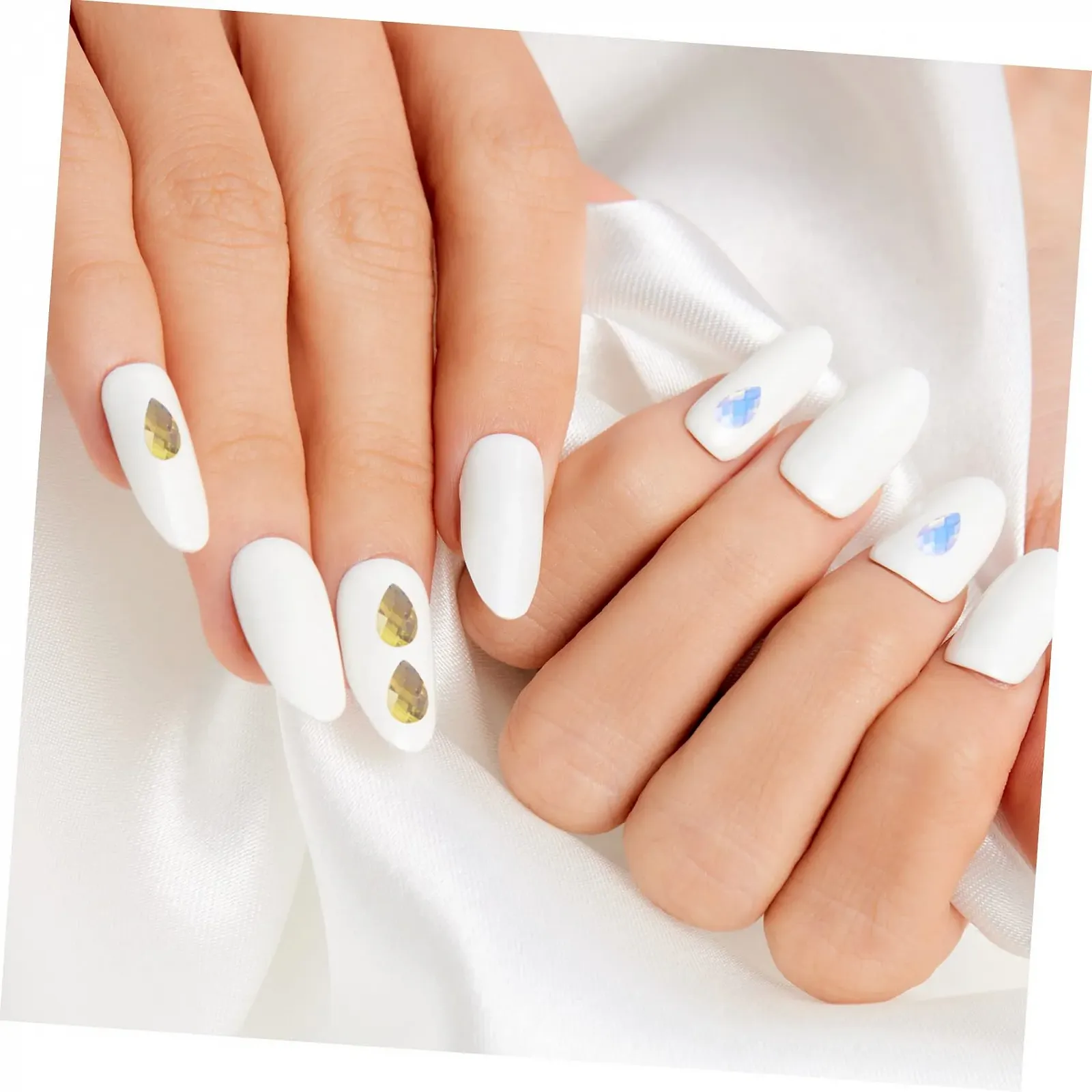 Украшения для ногтей Healeved, коробка с разноцветными водными бриллиантами для DIY маникюра, фото №3