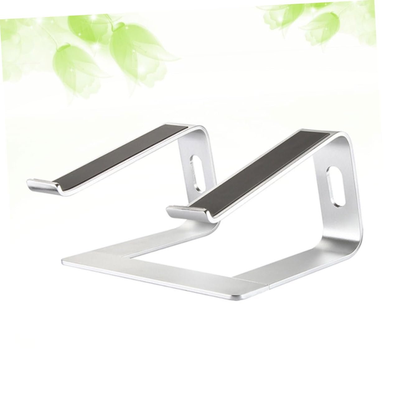 Подставка для ноутбука алюминиевая Gatuida Легкая вентилируемая портативная нескользящая настольная эргономичная для дома офиса поезда, фото №8